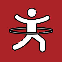 Хулахуп, обруч для схуднення, талії, масажний