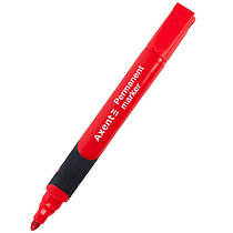 Маркер перманентний червоний 2 мм Axent Permanent Comfort Grip 2542-06