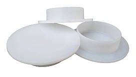 Поршень до форми для пресування сиру пластиковий 0.35 літра