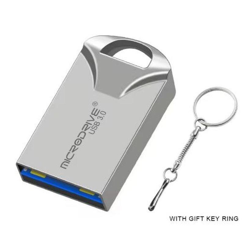 Флеш пам'ять 64 Гб метал mini, usb 3.0, фото 1