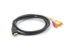 0429-21 Кабель HDMI - 3RCA 150 cm