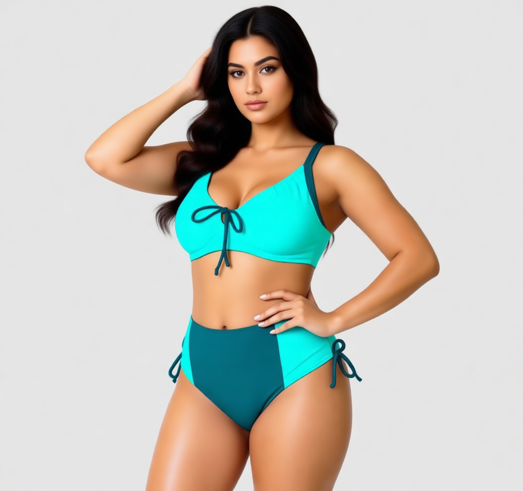 ОПТ4Купальник для полных SISIANNA 566824 мятный (В НАЛИЧИИ ТОЛЬКО 50 52 54 56 58 УКР р-ры)