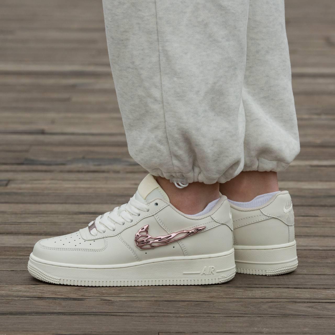 Nike Air Force 1 Low Molten Metal Pink White, фото 1