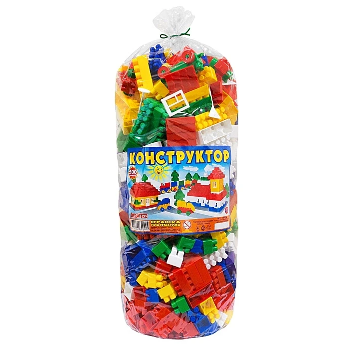 Конструктор блоковий 500 деталей (4040), фото 1