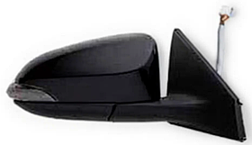 Дзеркало бокове (у зборі) Toyota Avalon 13-18 Fps праве 9 PIN +вказ.пов. +підсв. пам., грунт.