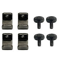 Затискач (фіксатор) для скла/ультрабази на нагрівальному столі 3D-принтера, Сталь (комплект 4шт)