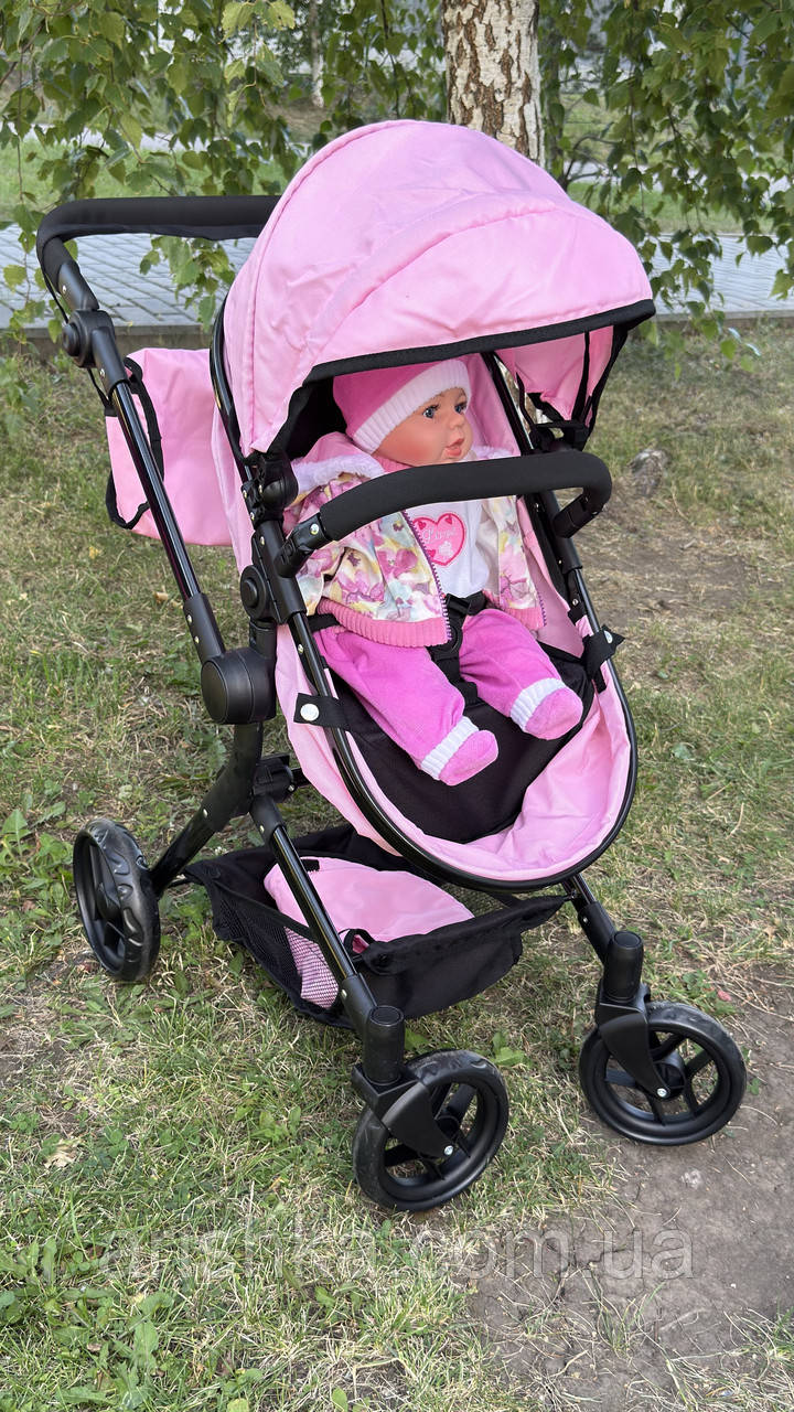 Коляска,візочок для кукол  трансформер Сarrello 2 в 1