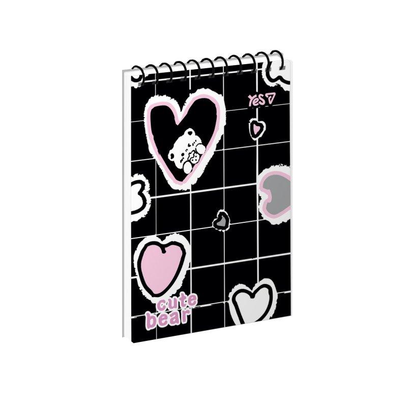 Зошит для записів Yes А7/80л спіраль "Cute Vibes" ВДЛ 152531 G-Rich, фото 1