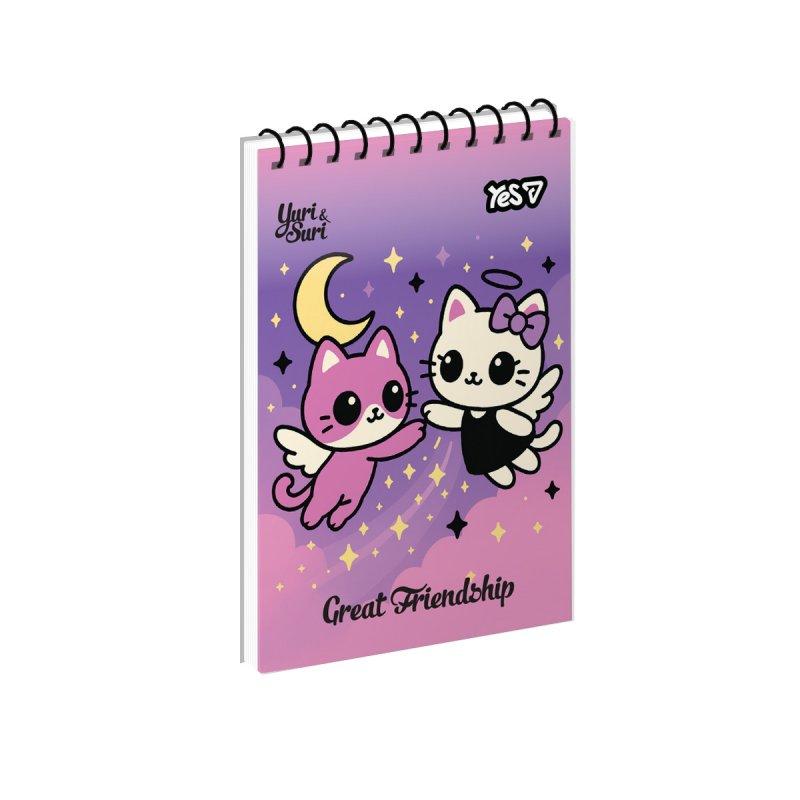 Зошит для записів Yes А7/80л спіраль "Cosmic Companions" ВДЛ 152540 G-Rich, фото 1