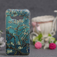 Силіконовий чохол для Samsung Galaxy J1 Ace моделі j110 з картинкою Сакура