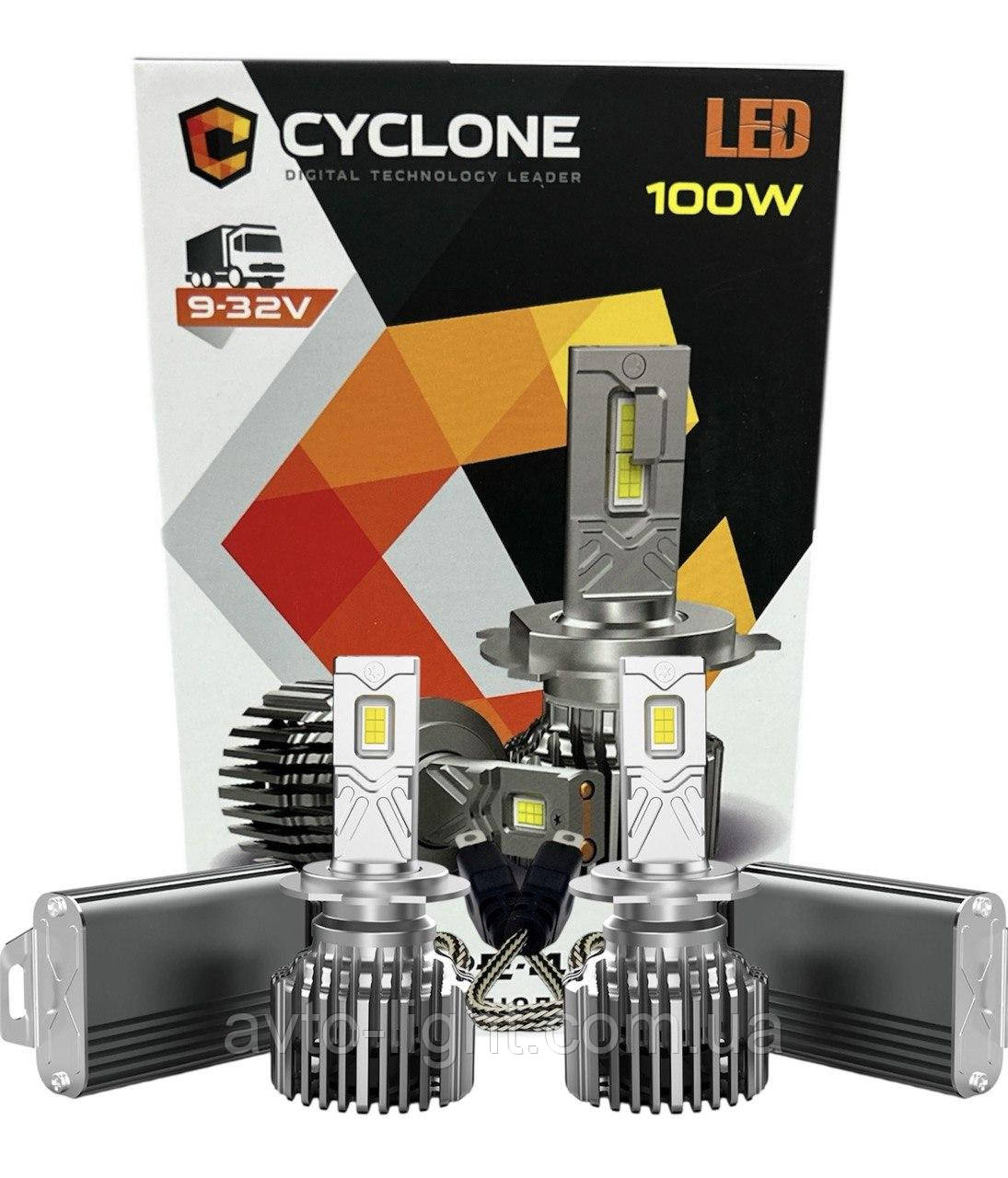 LED Лампи Cyclone H7 Type 41 (комплект 2шт), фото 1