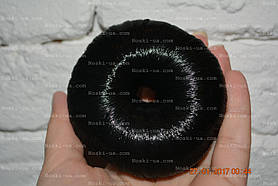 Бублик для волосся. Чорний