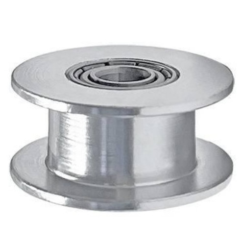 Шків 20T-B3-W6-AF_S ведомий на підшипнику, Гладкий, вісь Ø3мм, ремінь 6мм / Для 3D-принтерів та верстатів ЧПК, фото 1