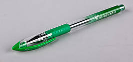 Ручка гелева Tianjiao ТZ-501B (зелена, з грипом)