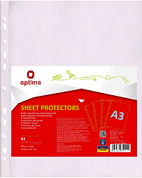 Файл A3, 40мкм, глянсовий вертикальний, Optima O35111