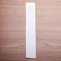 Планшетка під браслет 21х3,3см бел. Картон 100 шт. купити біжутерію дешево оптом в інтернеті