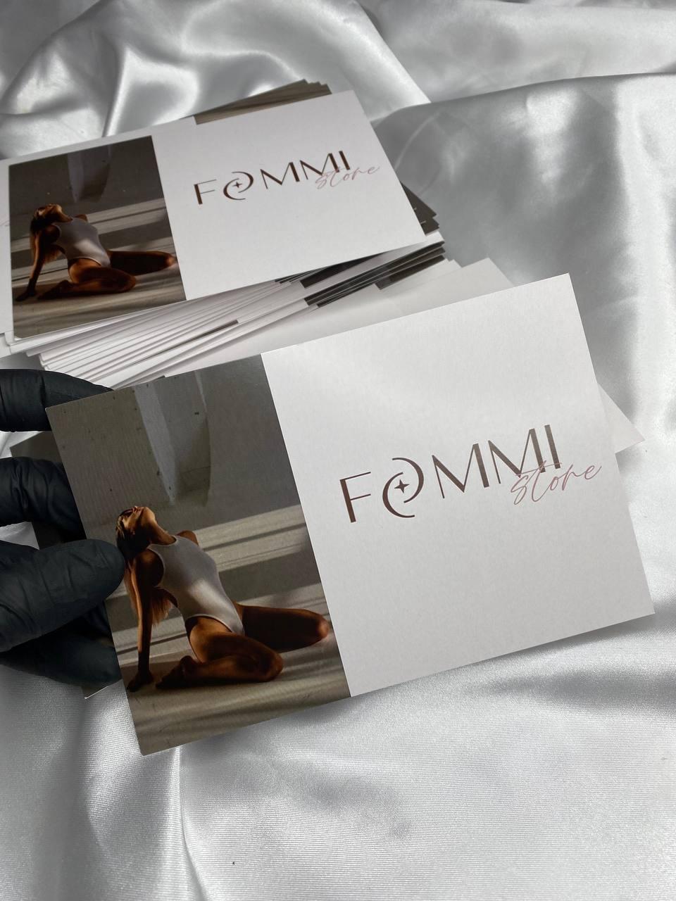 Візитка листівка (150х100 мм) з логотипом для організацій заходів 100 шт., фото 1