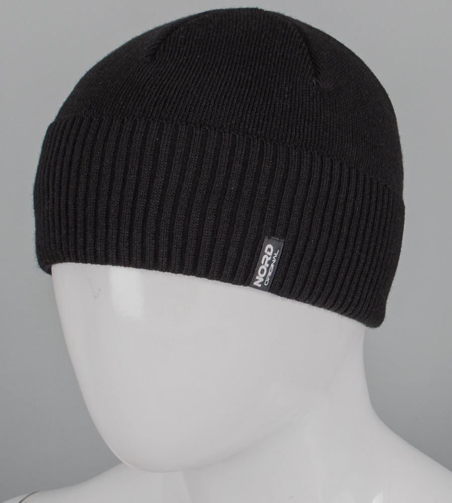 Чоловіча шапка з відворотом на флісі Nord (251262), фото 1