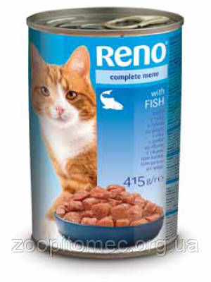 Консерви для кішок Reno Риба 415г