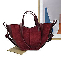 Модна жіноча сумка екошкіра бордовий Арт.ZM249 bordo Luck Sherry's (Україна)