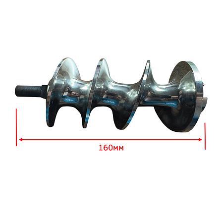 Шнек мод. 22 Enterprise нержавіюча сталь для м'ясорубки FAMA TS/TI-22 (136-137)/Sirman/Apach/Everest та ін. (арт. F2216SP), фото 1