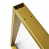 Каркас розбірний для столу з металу 1600×600×730 мм Minimal Золото, фото 7