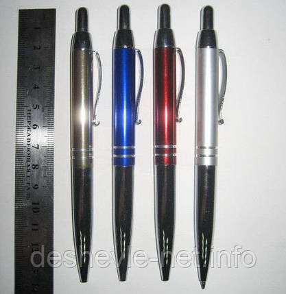 Ручка кулькова, автомат, металева BAIXIN BP2006, фото 1