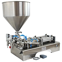 Дозатор (100-1000мл / 2 сопла) для в'язких продуктів G-1000/2 поршневий для рідких і пастоподібних продуктів