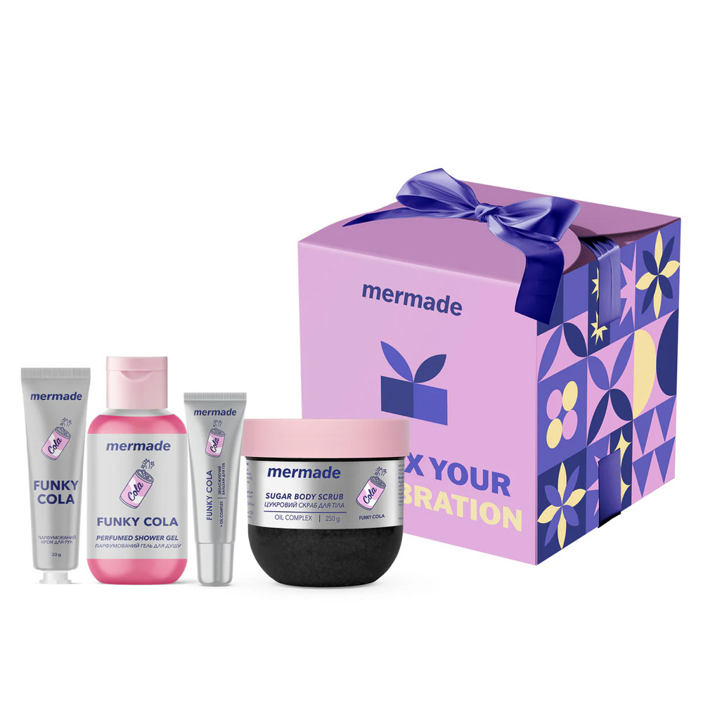 ЛІМІТОВАНИЙ ПОДАРУНКОВИЙ НАБІР MERMADE FUNKY COLA, фото 1