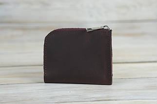 Чоловічий гаманець Appolo з натуральної шкіри колір Бордо, фото 2