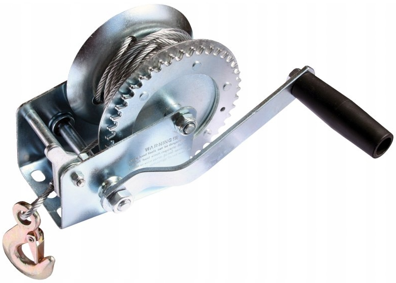 Барабанна лебідка ручна FESTA (900 кг / 10 м трос), фото 1