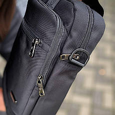 Сумка А4 чоловіча велика через плече барсетка месенджер Altair, фото 5