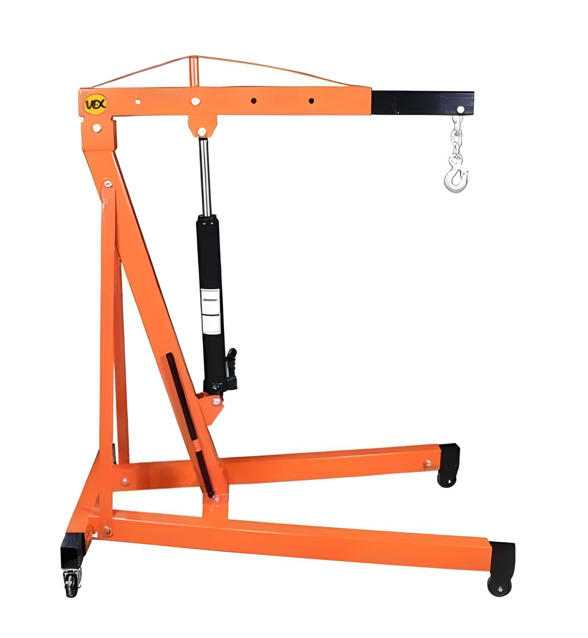 Кран гідравлічний підкатний для СТО VEX 1т 2360 мм гідравлічний підкатний кран-знімач двигуна кран гідравлічний гусак, фото 1