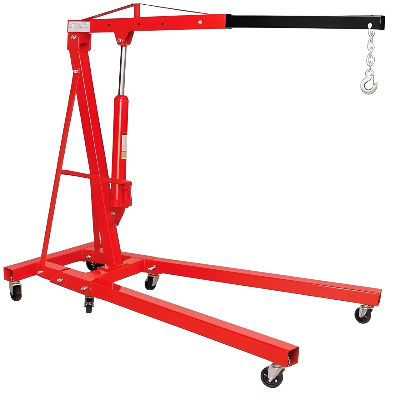 Кран гідравлічний для автосервісу Apphech 1т 2360мм гідравлічний кран вантажопідйомний 1т кран гідравлічний пересувний, фото 1