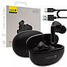 Бездротові навушники TWS Bluetooth Headset Veron W07 Liberty Black вкладиші з зарядним кейсом, фото 7