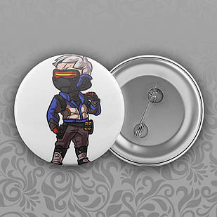 Значок 44 мм Overwatch 008