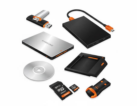 SSD, HDD, USB контролери, накопичувачі, кишені