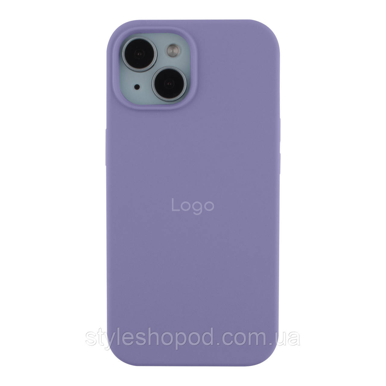 Чохол Silicone Case Full Size (AA) для iPhone 15 39.Elegant Purple, фото 1