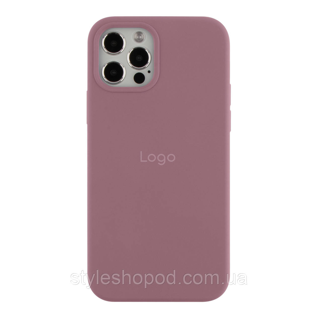 Чохол Silicone Case Full Size (AA) для iPhone 12 Pro Max 68.Blackcurrant, фото 1