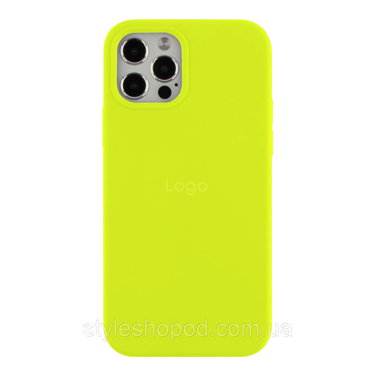 Чохол Silicone Case Full Size (AA) для iPhone 12 Pro Max 40.Shiny Green, фото 1