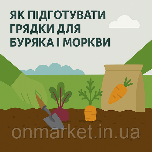 🧱 Як підготувати грядки для буряка і моркви