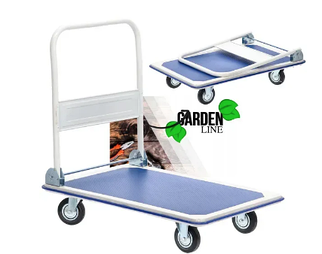 Платформний візок зі складаною ручкою | вантажність — 300 кг