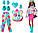 Лялька Барбі Ведмедик Сюрприз у костюмі Barbie JFV62 Cutie Reveal Care Bears 2 серія, фото 2