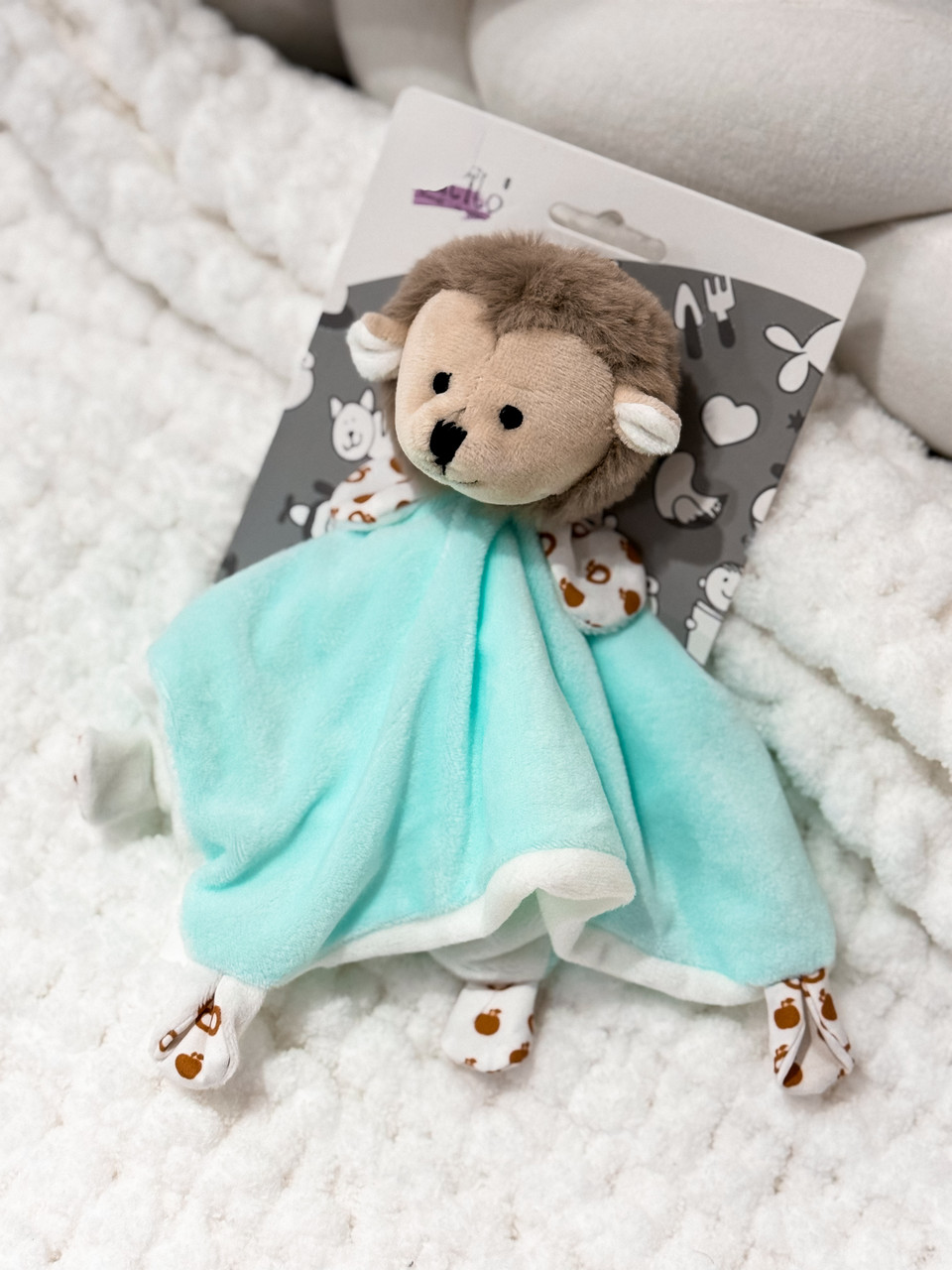 М'яка іграшка-комфортер Лев 9409 Tulilo, фото 1