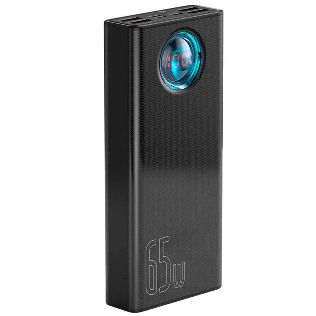 Повербанк Baseus Amblight Digital Display Quick Charge 65W 30000 mAh Black (PPLG000101), фото 1