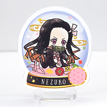 "Недзуко Камадо (Клинок, який знищує демонів / Demon slayer) 6 см" фігурка (стенд) чібі акрилова