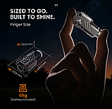 EDC Мульти Ліхтар SOFIRN ST10 з Червоним світлом, Магнітом та Кліпсою (1000Lm, Red LED, 14500 AA 900mAh USB-C, IPX6, 144 метри), фото 4