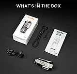 EDC Мульти Ліхтар SOFIRN ST10 з Червоним світлом, Магнітом та Кліпсою (1000Lm, Red LED, 14500 AA 900mAh USB-C, IPX6, 144 метри), фото 5