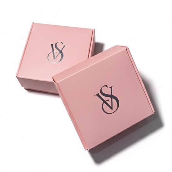 Рожева Подарункова коробка Victoria's Secret розмір XS 10*9*4 см