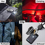 EDC Мульти Ліхтар SOFIRN ST10 з Червоним світлом, Магнітом та Кліпсою (1000Lm, Red LED, 14500 AA 900mAh USB-C, IPX6, 144 метри), фото 10